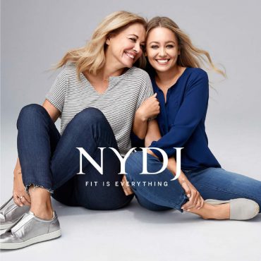 NYDJ 2 Models blaue Jeans