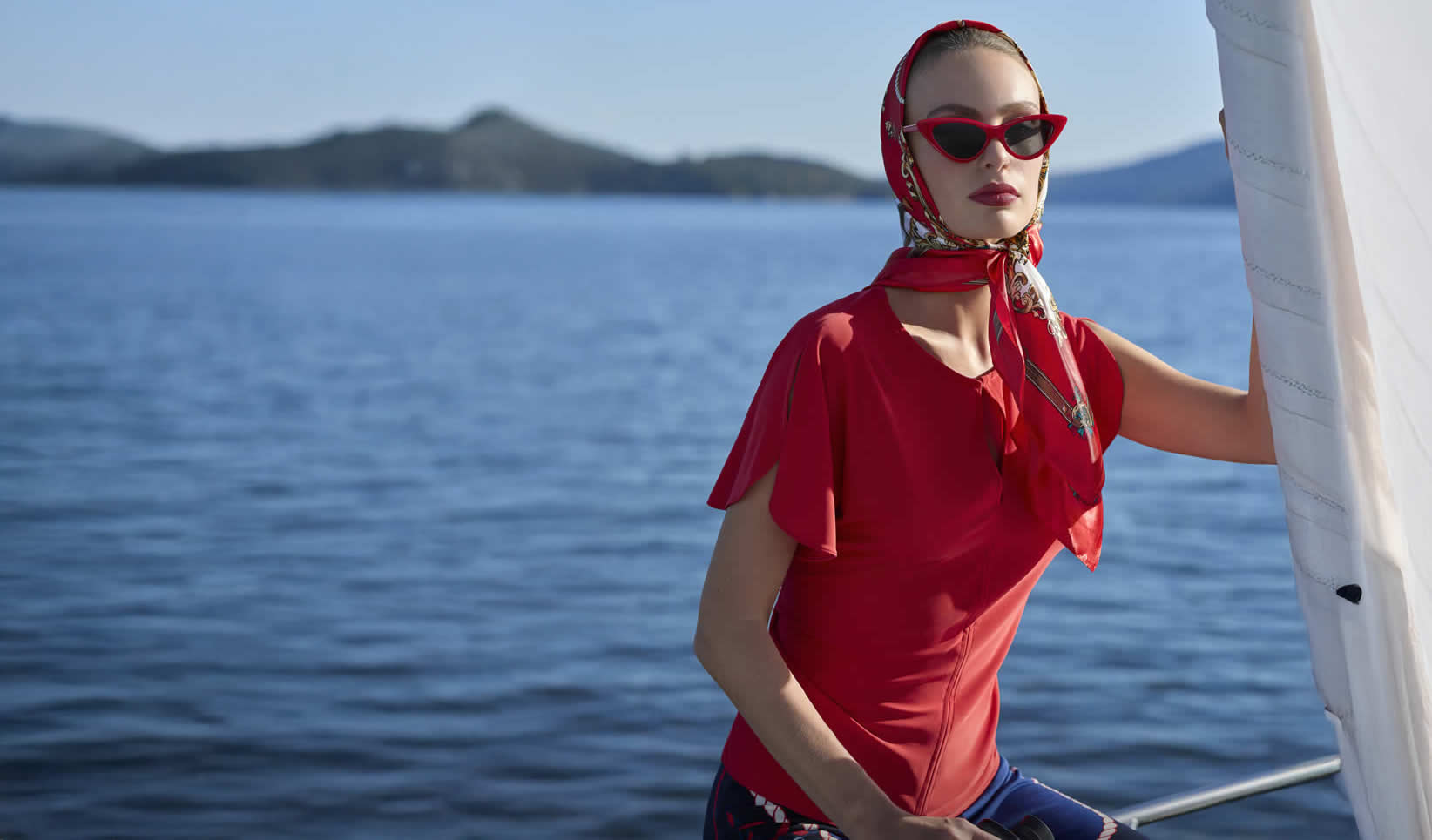 Frank Lyman rot auf Boot